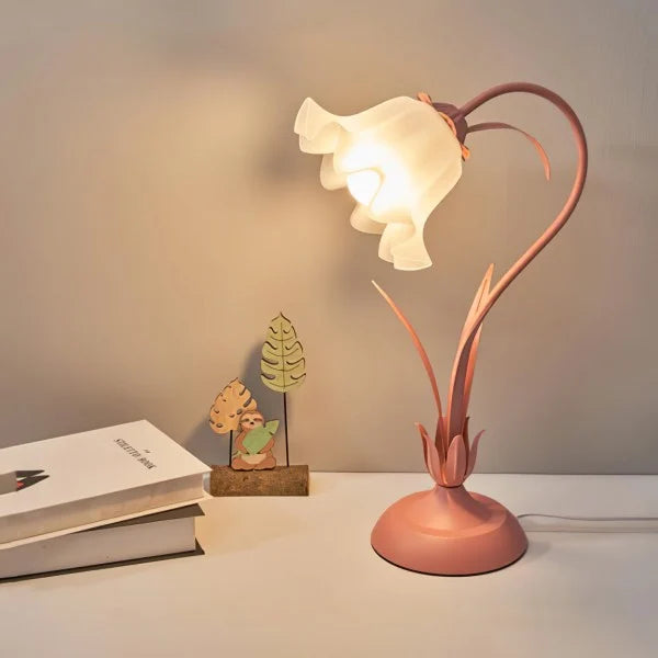 LED Tischlampen Im Retro Blumenstil
