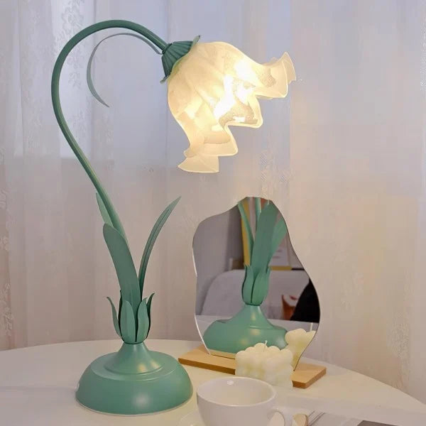 LED Tischlampen Im Retro Blumenstil