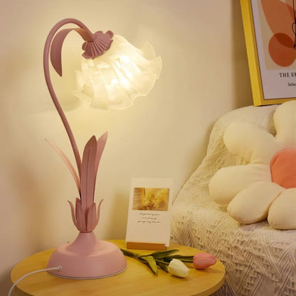 LED Tischlampen Im Retro Blumenstil