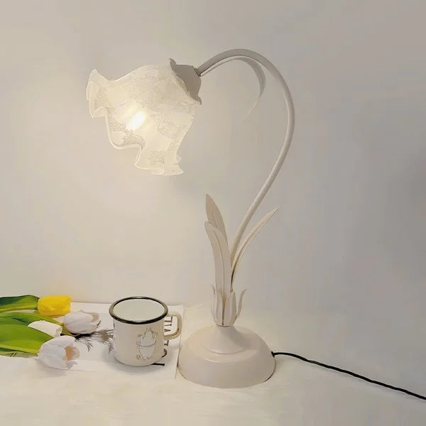 LED Tischlampen Im Retro Blumenstil