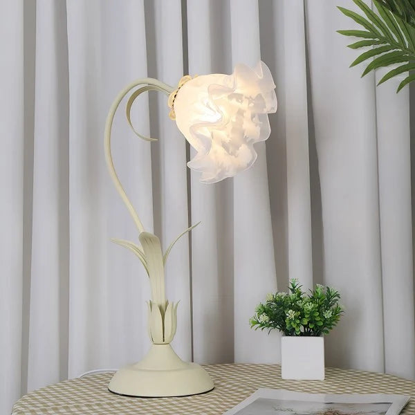 LED Tischlampen Im Retro Blumenstil