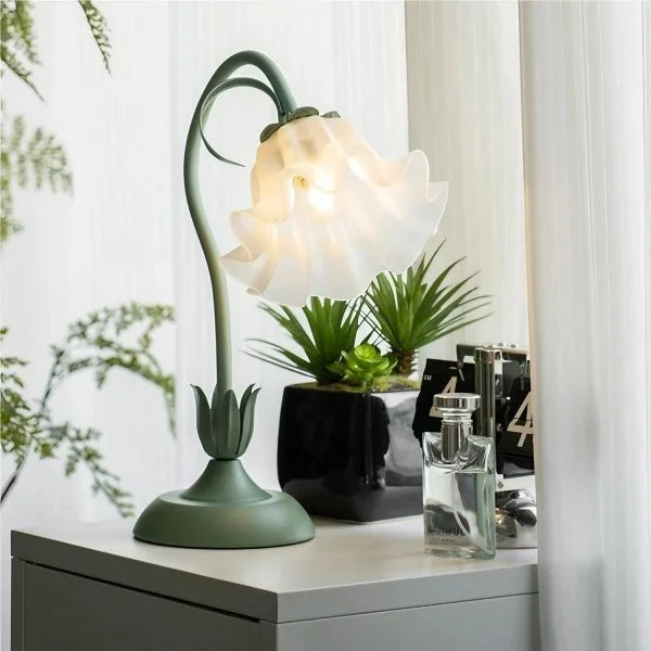 LED Tischlampen Im Retro Blumenstil