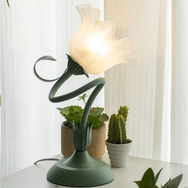 LED Tischlampen Im Retro Blumenstil