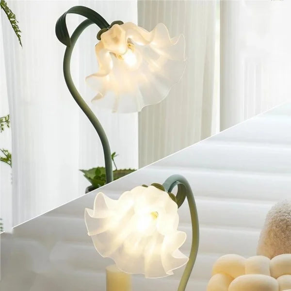LED Tischlampen Im Retro Blumenstil