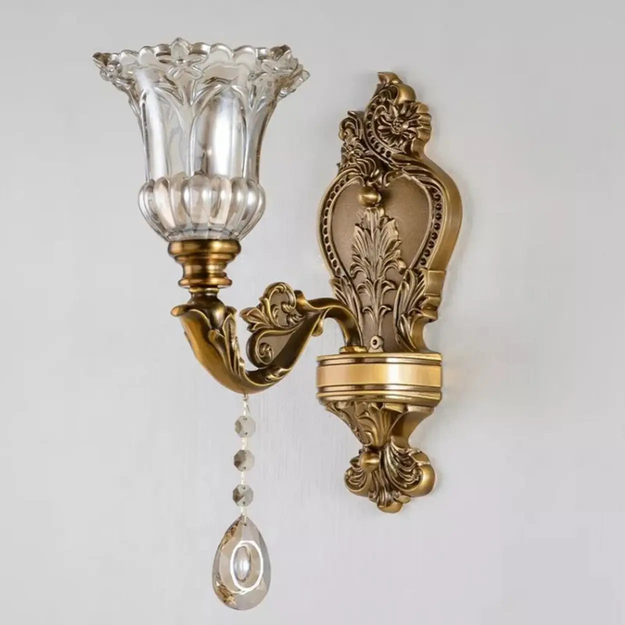 Weinlese-LED-Wandleuchte im traditionellen Stil