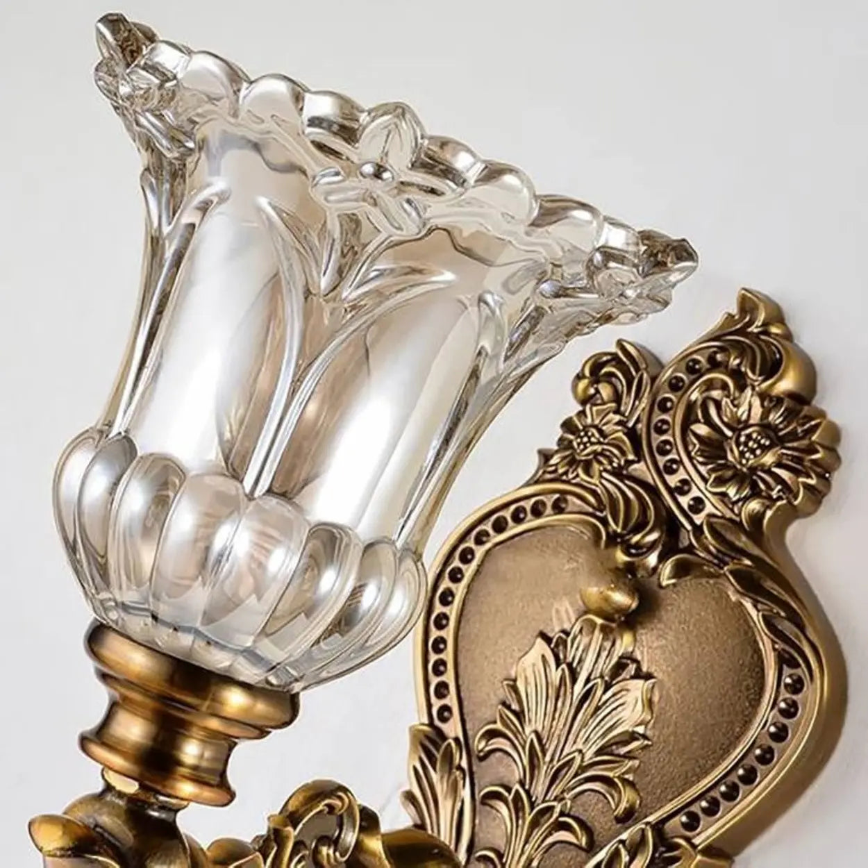 Weinlese-LED-Wandleuchte im traditionellen Stil