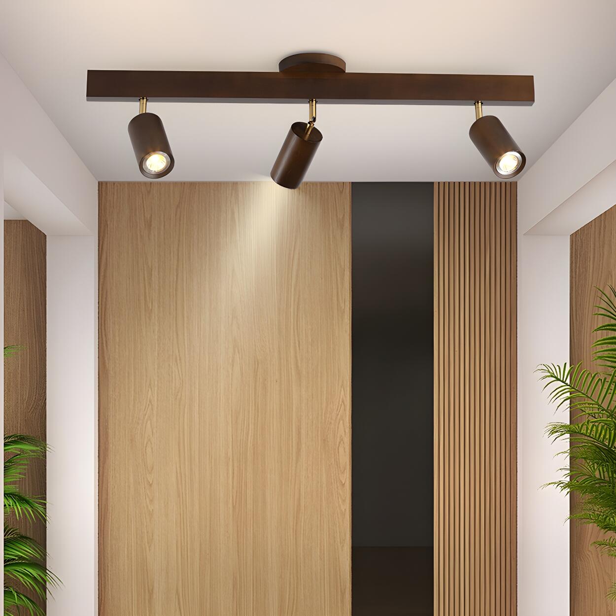 Verstellbare LED-Deckenstrahler im modernen Design