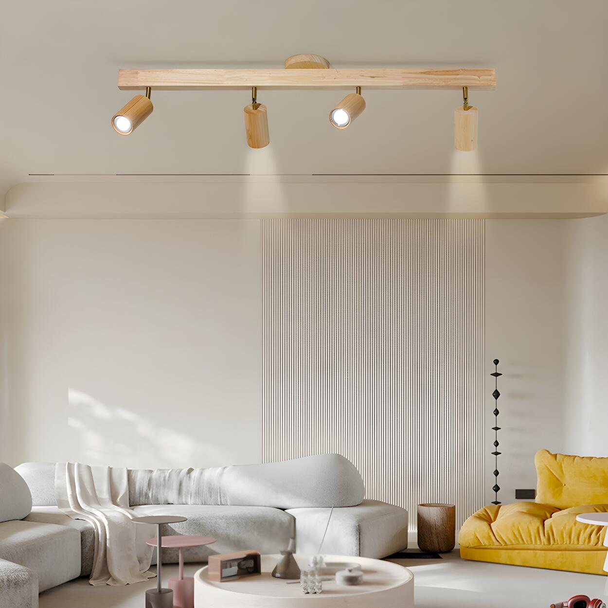 Verstellbare LED-Deckenstrahler im modernen Design