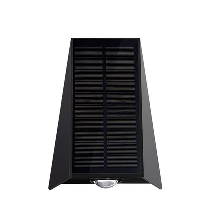 SolarWand: Moderne LED Wandleuchte mit Solarbetrieb